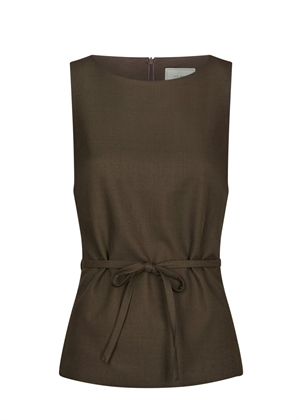 Nassa structure top Dark Brown Neo Noir 